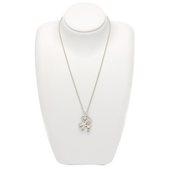 HERMES Silver Necklace - Picture 1 of 6